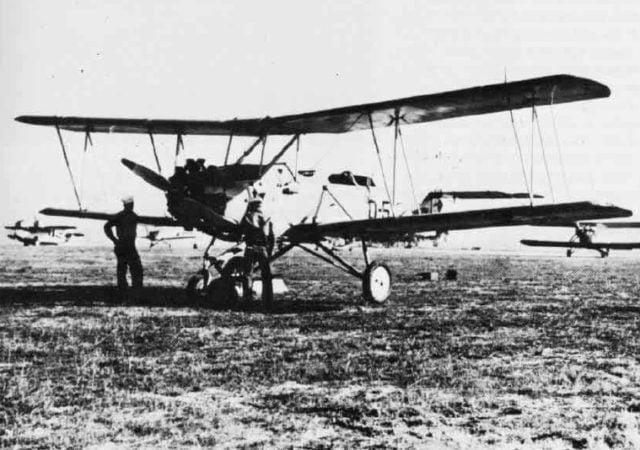 Sebuah drone target N2C-2, pada tahun 1938/39